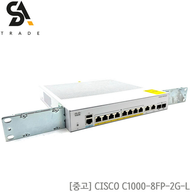 중고) CISCO C1000-8FP-2G-L 8포트 스위칭허브