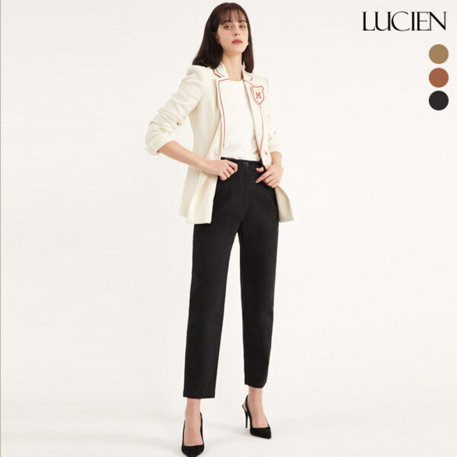 [루시앙.] 루시앙 코튼 슬림 배기핏 팬츠 3종 SET