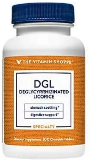 더 비타민 샵 DGL 760mg 100 츄어블정 감초추출물 감초뿌리 리크리스, 1개, 100정 - 쿠팡