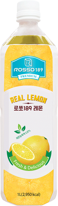 파낙스 로쏘 189 레몬 음료베이스, 1L, 1개