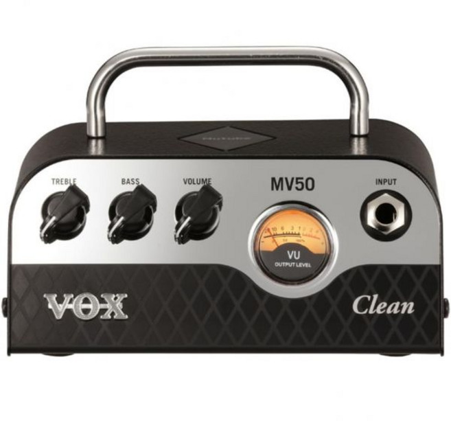 VOX MV50 클린 50와트 하이브리드 튜브 기타 앰프 헤드 1x8인치 블랙 캐비닛 포함, VOX MV50 클린 50와트 하이브리드 튜브 기타 앰