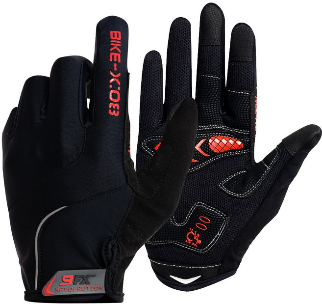 나인에프엑스 스포츠 자전거 장갑 9FX-01, 바이크블랙