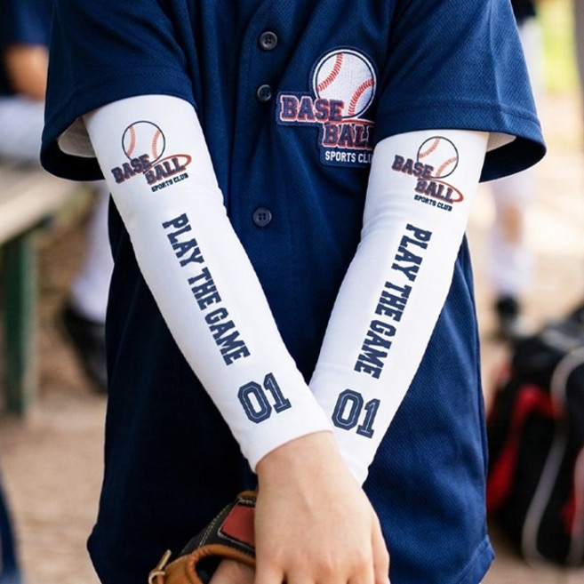 어린이 쿨토시 여름 자외선차단 팔토시 키즈 스포츠 야구 냉감 초등학생 남아