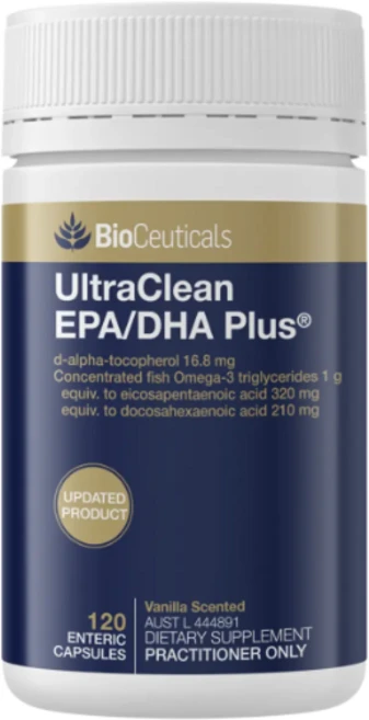바이오슈티칼스 울트라클린 EPA DHA Plus BioCeuticals UltraClean 오메가3, 1개, 120정 - 쿠팡