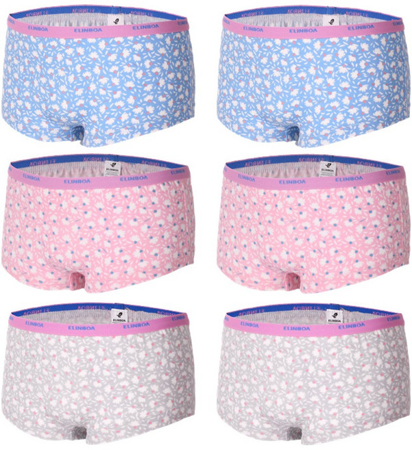 [3+3=6종] 엘인보아 남여 주니어 드로즈 3종세트 기능성 무형광 속옷 아동 데일리 팬티 초등 필수템
