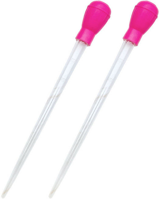 리빙준 어항 스포이드 핑크, 2개