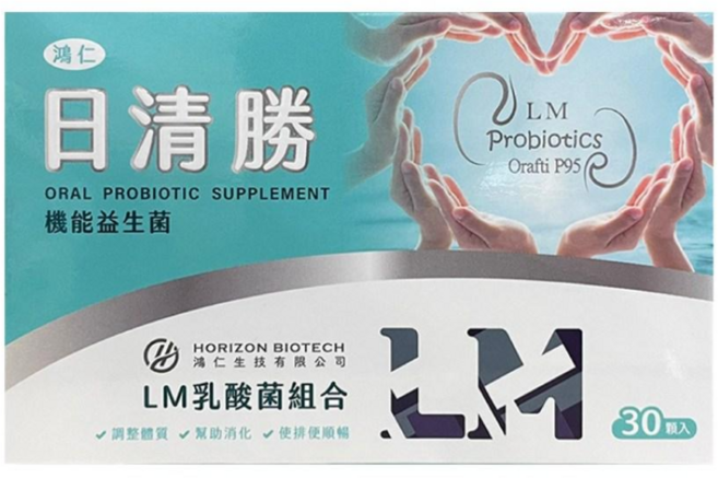 鴻仁 LM 機能益生菌膠囊 全素可食 30粒, 1個
