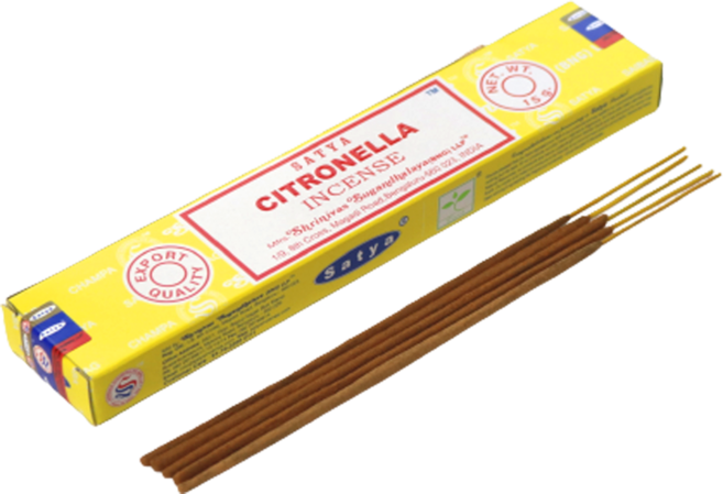 사티아 나그참파 인센스 스틱 70종 향피우기 슈퍼히트 머스크 샌달우드향, 37.시트로넬라