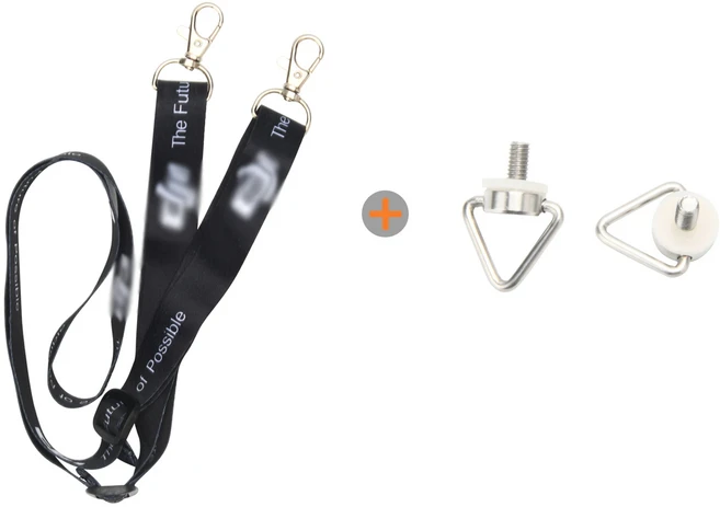 DJI MINI 4 PRO 용 넥 스트랩 RC 2 조종기 (스크린 끈 포함) 조절 가능한 교수형 웨빙