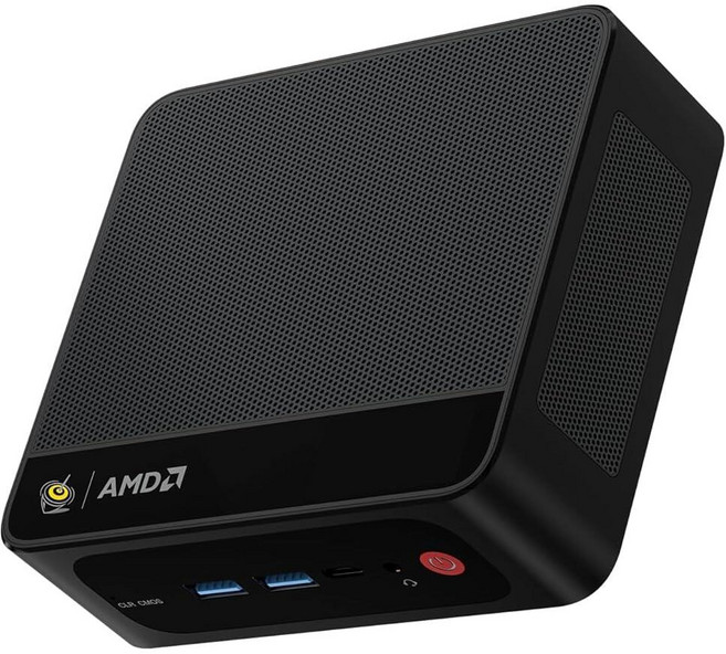 Beelink 미니 PC SER8 AMD Ryzen 7 8845HS 미니 컴퓨터(8C/16T 최대 5.1GHz) 32GB DDR5 1TB NVMe SSD AI PC 4K