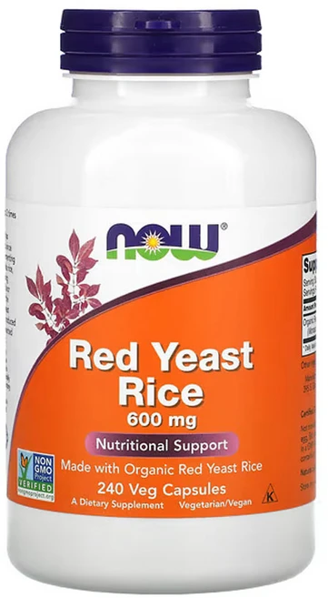 나우푸드 레드 이스트 라이스 600mg 베지 캡슐 비건, 240정, 1개 - 쿠팡