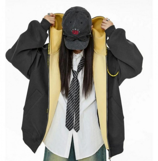 외투 겉옷 루즈핏 봄 오버핏 여성 잠바 후드집업 간절기 가을 자켓 후드 봄점퍼 아우터