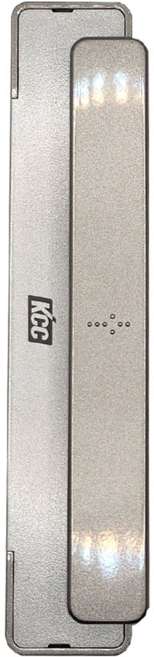 윈프로 KCC 창호 샷시 고정 손잡이, 1개, 실버