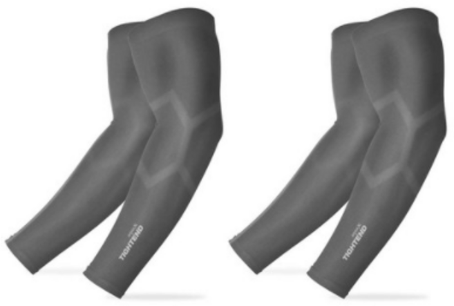 타이트엔드 XFIT 암스7 아쿠아 쿨토시 좌우 2세트, 그레이, 2개