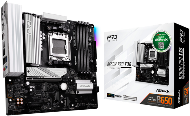 ASRock B650M Pro X3D 대원씨티에스