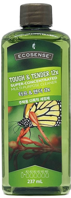 멜라루카 터프&텐더 12X (다목적 세정제), 1개, 237ml
