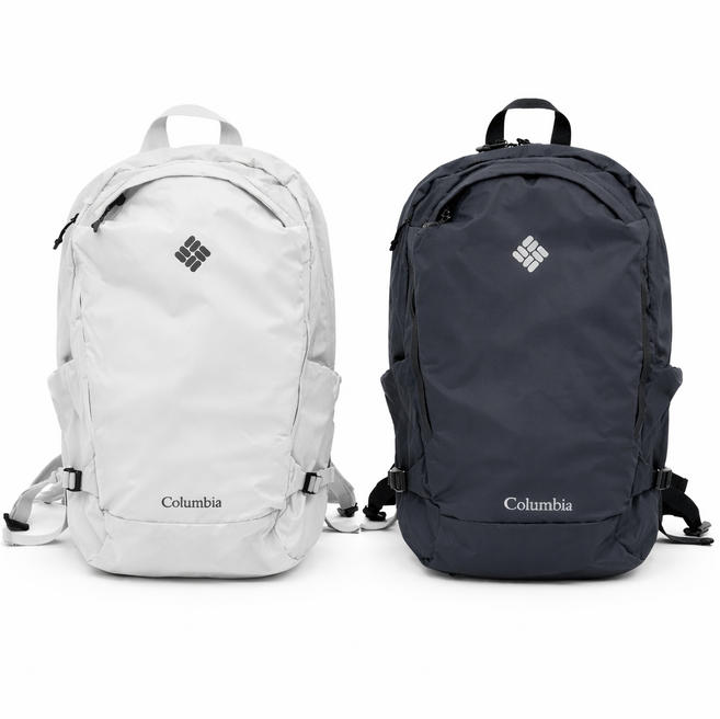 컬럼비아 백팩 등산가방 여행용 미니백팩 경량, 라이트그레이(LG)