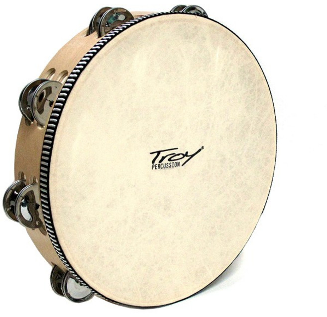 Troy 트로이 New Head 10인치 탬버린 (25cm), 1개