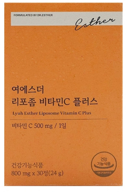 기타 여에스더 닥터에스더 리포좀 비타민C 플러스 800mg x 30정 1박스 /Hb, 1개