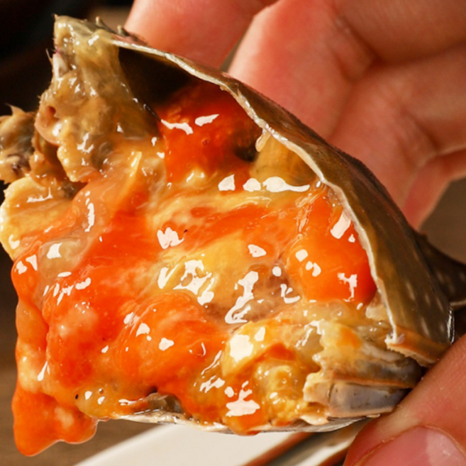 [재구매율1위!] 하프컷 국산 명품 간장게장, 1박스, 1kg