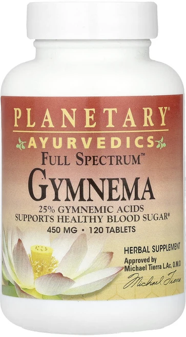 Planetary Herbals Ayurvedics Full Spectrum 김네마 450mg 120정, PlanetaryHerbalsAyurvedicsFull, 1개 - 쿠팡