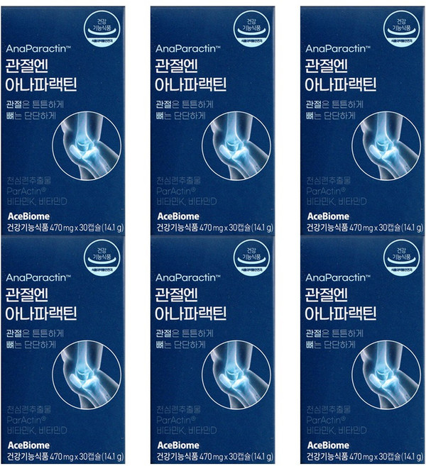 에이스바이오 관절엔 아나파랙틴, 6개