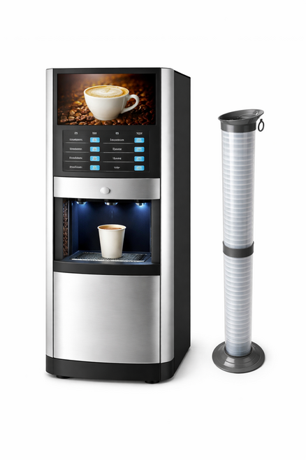 에이스샵_종이컵수거함 120개보관 컵거치대 디스펜서 사무실, 1개, 1개