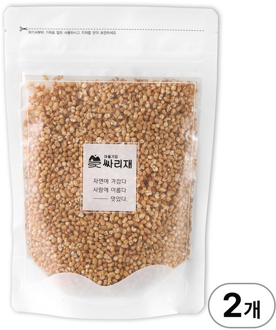 싸리재 통곡물 시리얼 [유기농 볶은 현미 150g] 무설탕 현미 현미후레이크, 150g, 2개