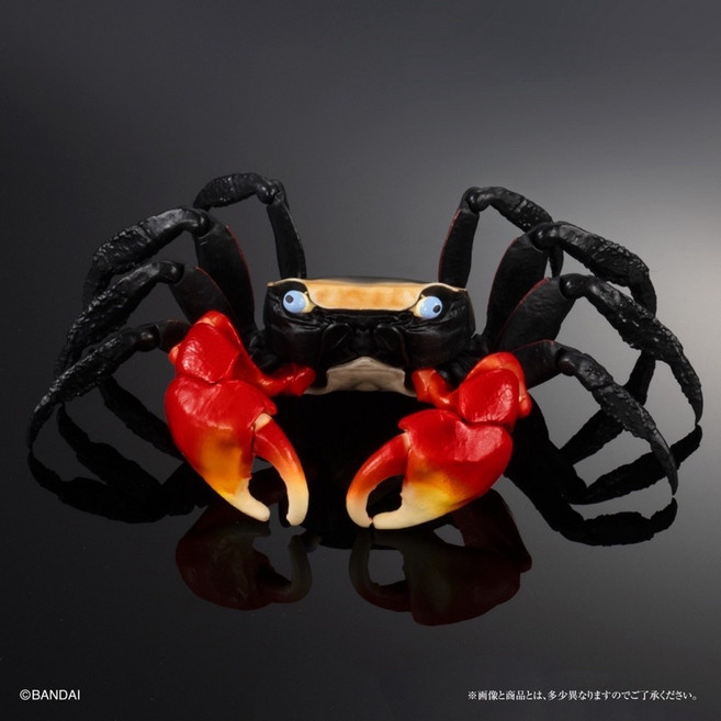 BANDAI 生態大圖鑑 螃蟹 扭蛋, 4.藍眼紅敖