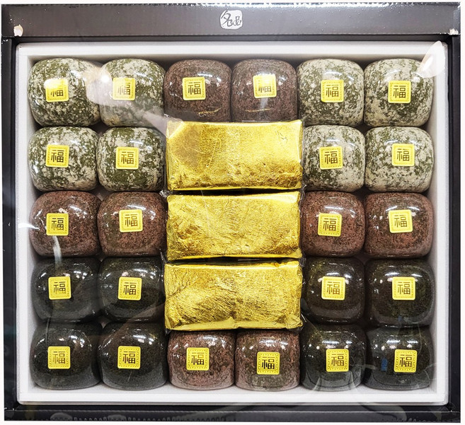 조현제떡연구소 금떡 궁중영양떡 굳지않는 개별포장 고급떡 황금 국내산 99.9식용순금 골드바 명절선물세트 설날선물세트 추석선물세트 축하선물 합격기원떡 이바지 답례떡 기업선물세트, 95g, 30개, 골드스폐셜 금떡(대){프리미엄포장}선물세트2.8kg, {리뷰약속=감사할인}