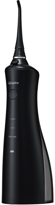 아쿠아픽 코드리스 구강세정기 NEW, 블랙 (특수팁 포함), AQ-230