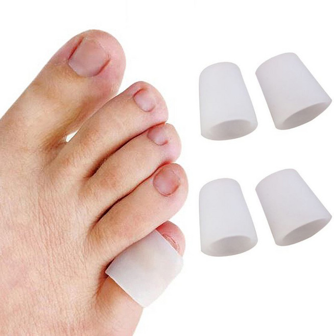 디엠몰 2P+2P 발가락 분리 실리콘 골무, 4개