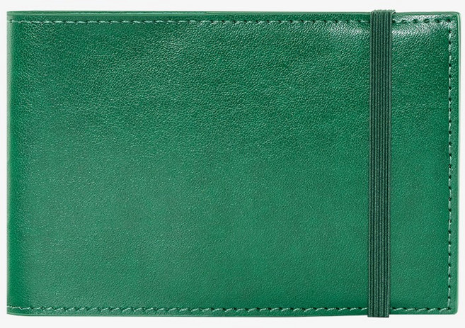 톤랜드 핸디 가죽 다이어리, 1개, 딥그린