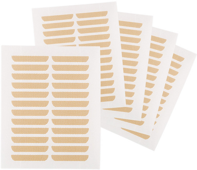 아이엘 5장세트 뉴 누드 그물형 쌍커풀테이프 쌍꺼풀 테이프 쌍테 단면 지속력좋은, 굵은직선, 1개