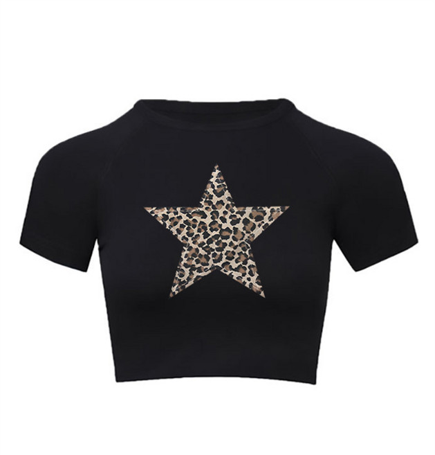 Merero ZW줌바댄스복 헬스복 레저스포츠복 댄스댄스 점퍼 라운드 루즈핏 컬러프린트 반팔티셔츠 댄스복 상의 남녀공용 방송댄스복 에어로빅복 팀 유니폼