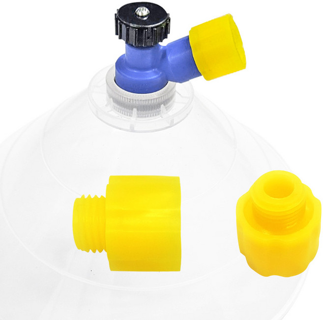 (모두팜) 제초 깔대기 농약 분무기 부품 제초나발 삿갓 꼬깔 깔대기 연결 니플, 깔대기 니플, 1개