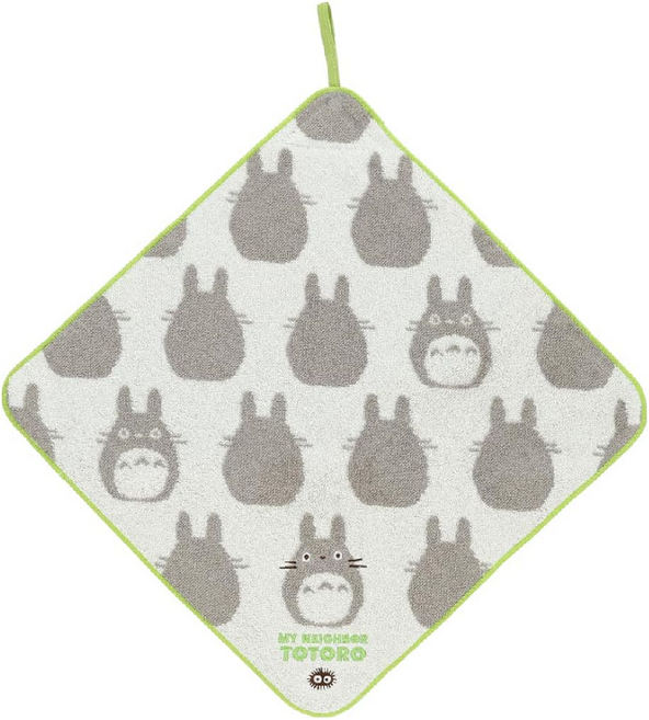 지브리 토토로 지지 네코버스 고리수건 핸드 주방타올, 1개, 토토로B타입