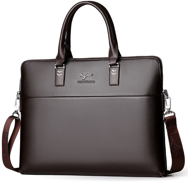 리치모리 소프트 가죽 토트형 Business 서류가방