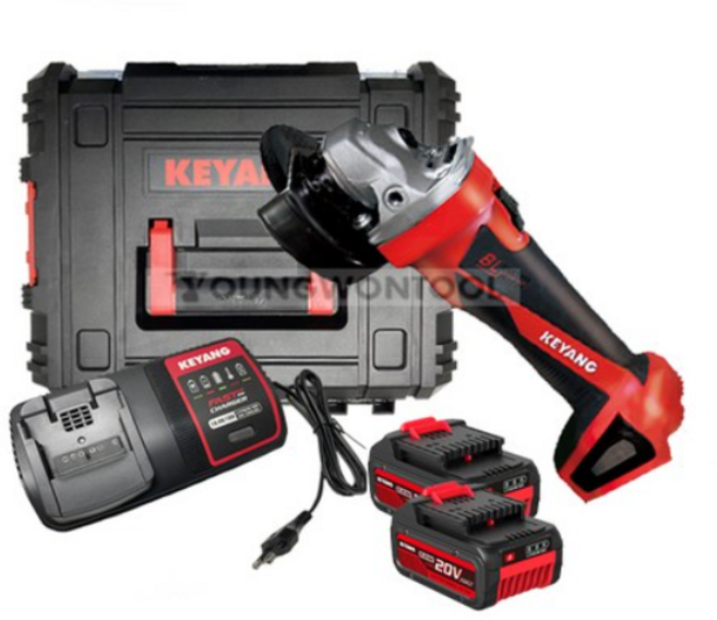 계양 DG18BL-100S 100mm 충전 그라인더 5A 2B 세트, 1개