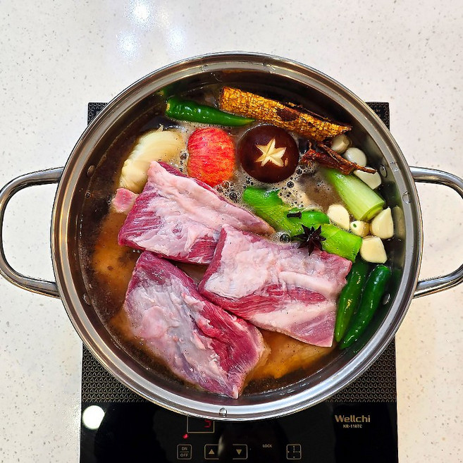 수육용 한돈 통가브리살 500gx10 급냉 돼지고기 가브리살 등심덧살