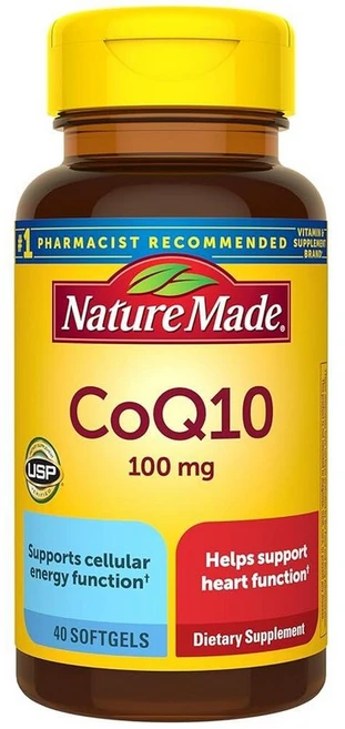 네이처메이드 코큐텐 100mg 소프트젤 40정, 1개 - 쿠팡