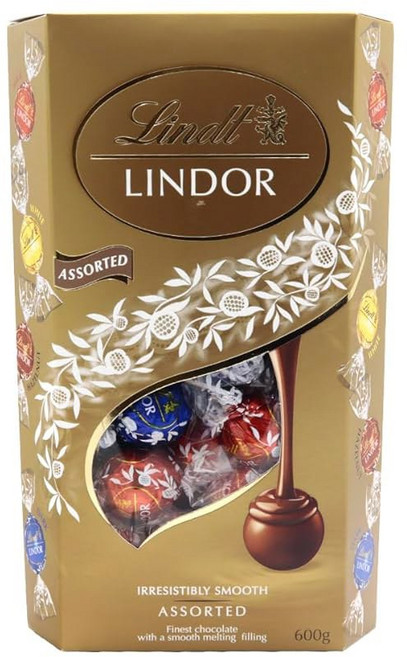 린츠 LINDT 린도르 모듬 골드 4종 개별 팩 600그램 x1