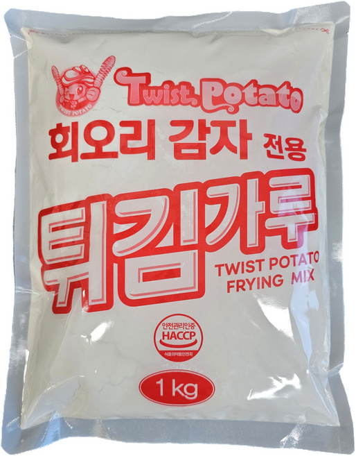 [ 회오리감자 전용 튀김가루 ] 1kg 1개 / 베타믹스 원조 회오리감자 만의 바삭함