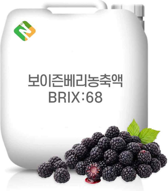 보이즌베리농축액 68Brix 20kg, 1개