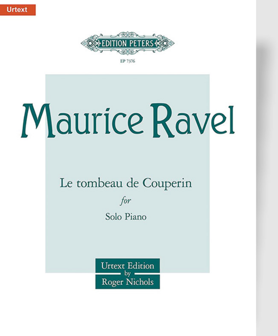 라벨 쿠프랭의 무덤 M. 68 악보 피터스, pvc 커버 별도 발송, 사은품 불포함