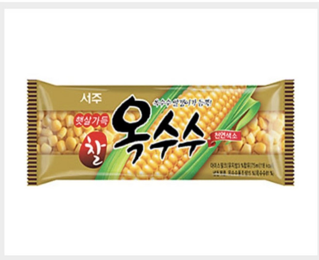 달쿨 추억의아이스크림 햇살가득 찰옥수수 바 1박스, 75ml, 40개