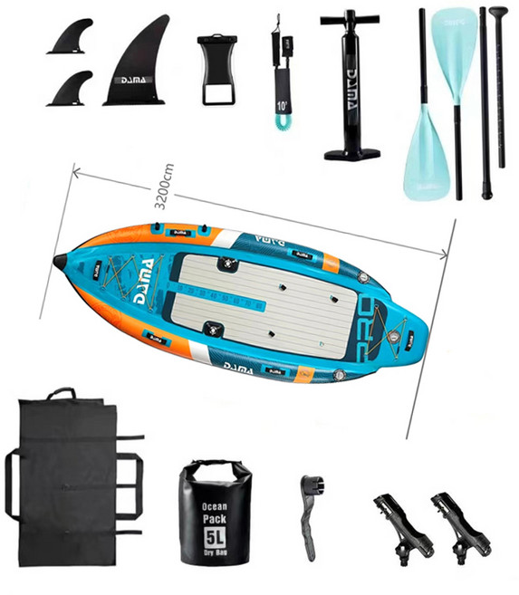 칠나무 바다 고무 보트 낚시 계곡 바다 민물 패들보트 소형 고무 보트 2인용 바다