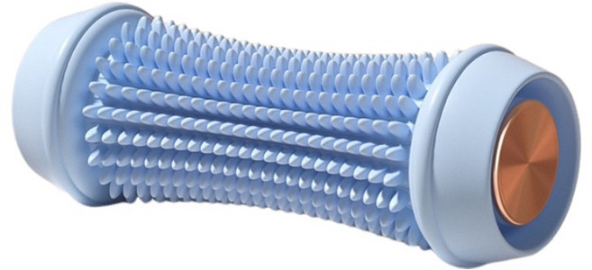 腳底按摩器滾輪，足底按摩滾輪，穴位按摩滾輪, 升級款藍色, 1個, 升級款藍色