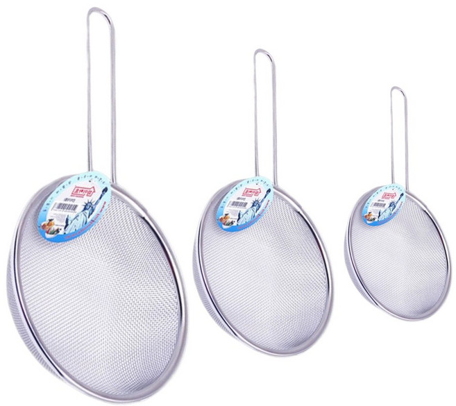 [DAMDA] 국내생산 스텐304 건지기 채망 3종 세트(소/중/대), 3개