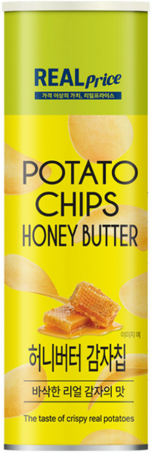 허니버터감자칩110G 대용량 편의점 과자 24개 1박스, 110g